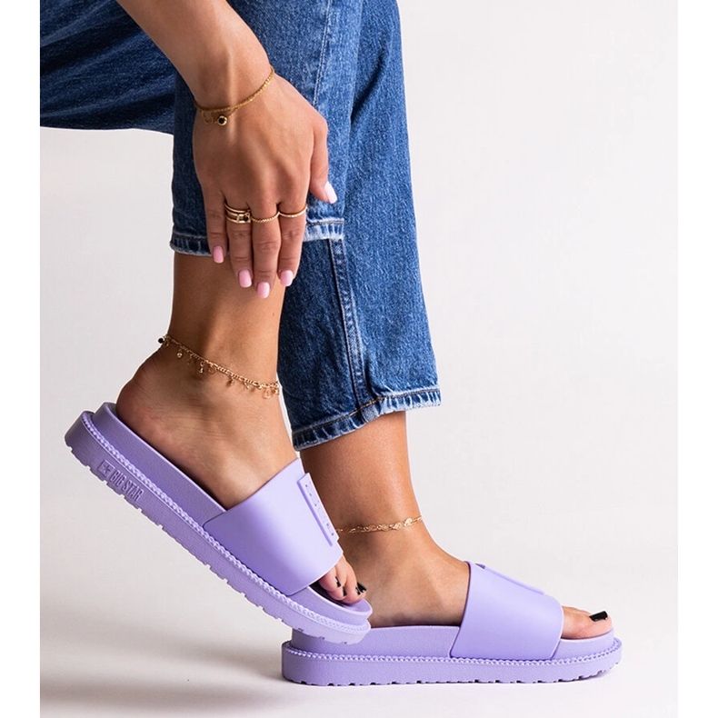 Lila Big Star LL274426 Flip-Flops violett 1