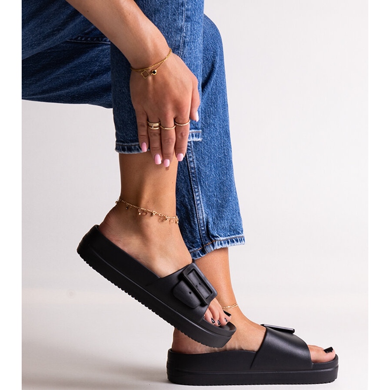 Schwarze Big Star NN274A662 906 Flip-Flops 1