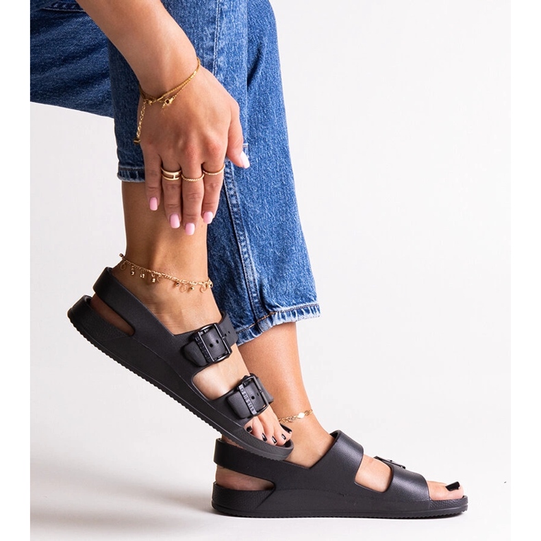 Schwarze Big Star LL274745 Sandalen 1