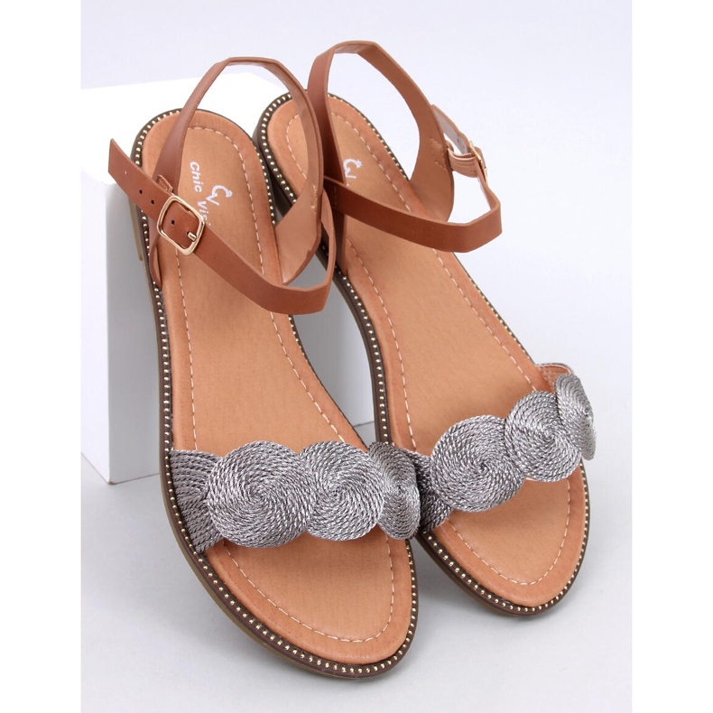 Tavani Tarnish flache Sandalen silber- 1