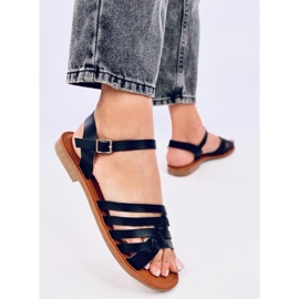 Spokey Schwarze Damensandalen 2