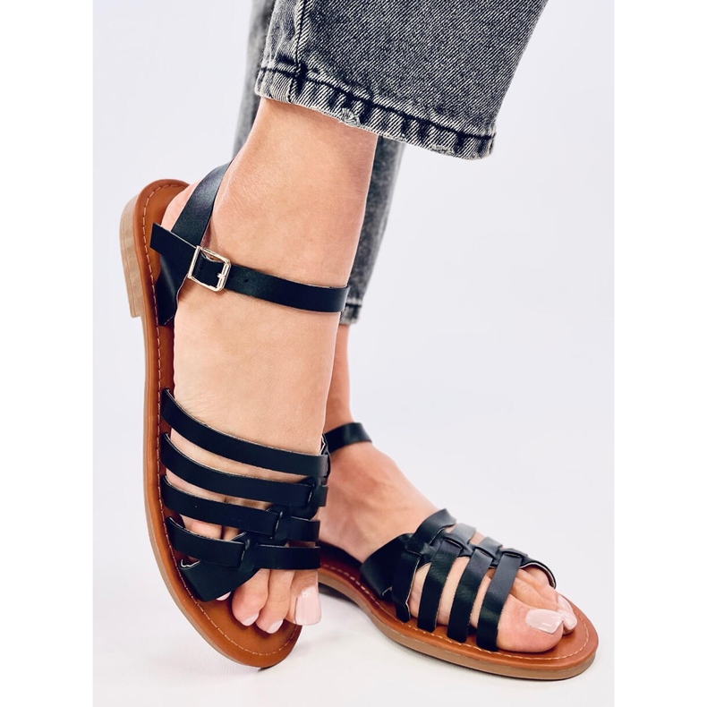 Spokey Schwarze Damensandalen 1