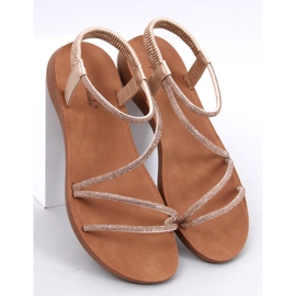 Prostis Gold leichte Damensandalen golden 1