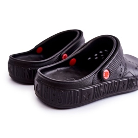 Herren leichte Hausschuhe Kroks Big Star II175001 Schwarz 2