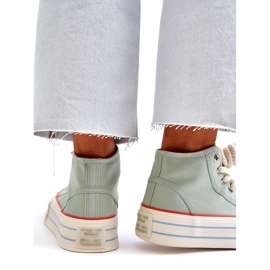 Seastar Damen-Plateau-Sneaker Mint Aineri grün 3