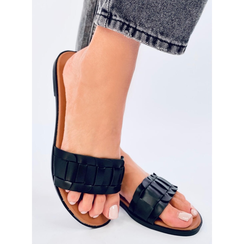 Lotts Black Damen-Flip-Flops schwarz 1