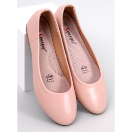 Tova Beige Ballerinas mit Lederinnensohle 1