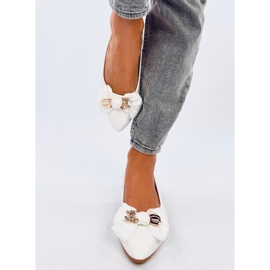 Seastar Weiße Teddybär-Ballerinas von Bonnies 1