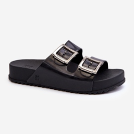 Damen Smooth Slides ZAXY HH285157 Schwarz 1