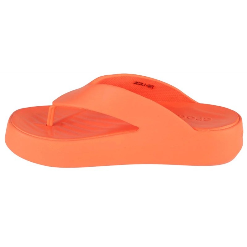 Crocs Gataway Platform Flip W 209410-84F Flip-Flops orange 1