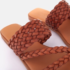 Marco Shoes Roma-Flip-Flops braun 2