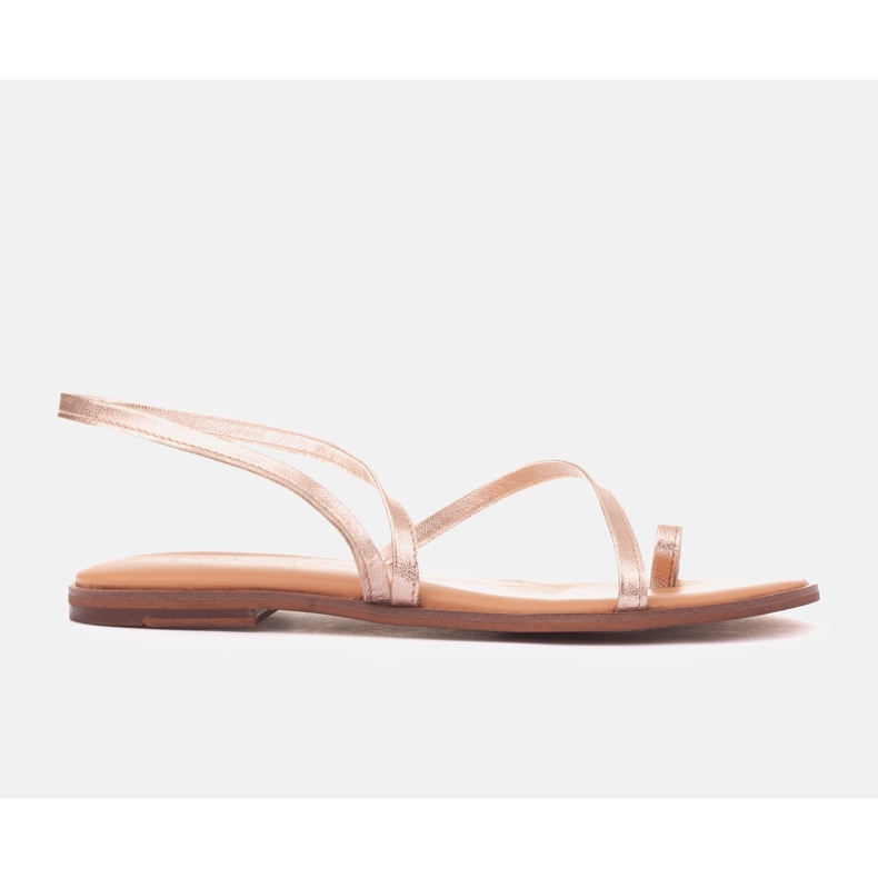 Marco Shoes Paphos-Sandalen golden 1