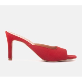 Marco Shoes Palermo-Flip-Flops rot 1