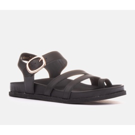 Marco Shoes Morgano Flip-Flops-Sandalen schwarz 1