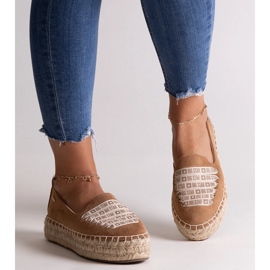 Braune Espadrilles Big Star JJ274892 1