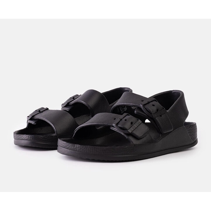 Schwarze Kindersandalen Big Star NN374541 1