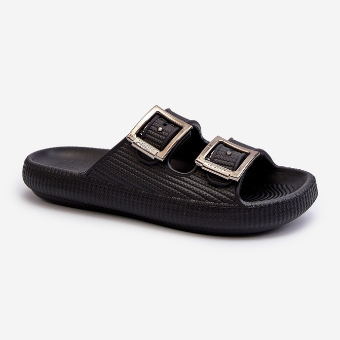 Leichte Damen-Flip-Flops ZAXY LL285088 Schwarz 1