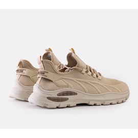 Beigefarbene Sneakers Big Star NN174469 801 1