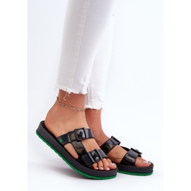 ZAXY LL285073 Flache Flip-Flops für Damen, Schwarz 2