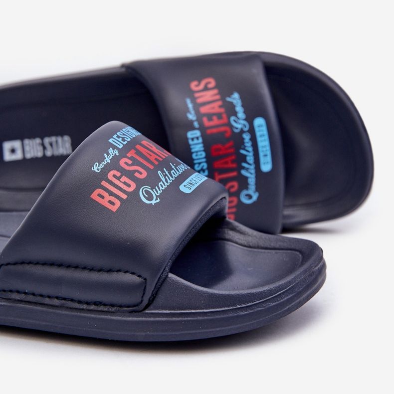 Big Star Schaumstoff-Hausschuhe für Kinder, NN374516, Marineblau 1