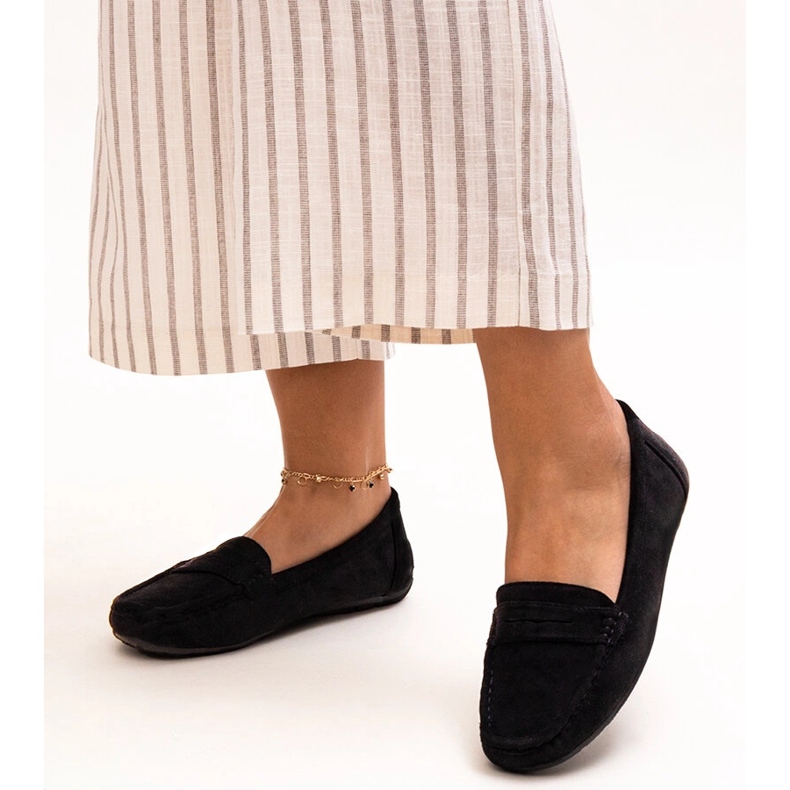 Schwarze klassische Morton-Loafer 1