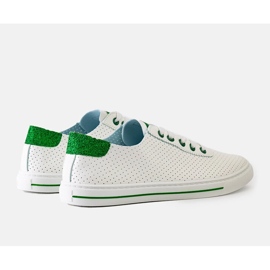 Weiße, perforierte Ruala-Sneaker 2