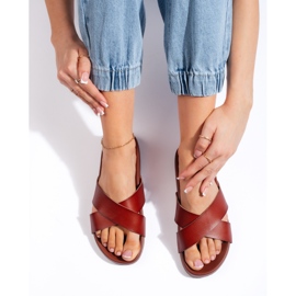 Braune Damen-Flip-Flops von Sergio Leone 1