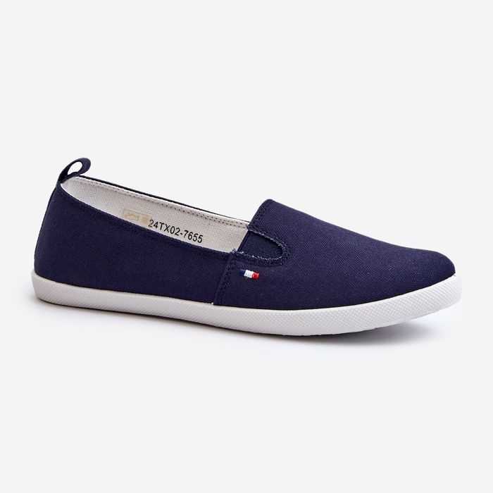 Slip-On-Sneaker für Damen, Marineblau Adrancia 1