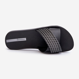 Flache Damen-Flip-Flops 83244 Ipanema Street Ii Fem Schwarz 1