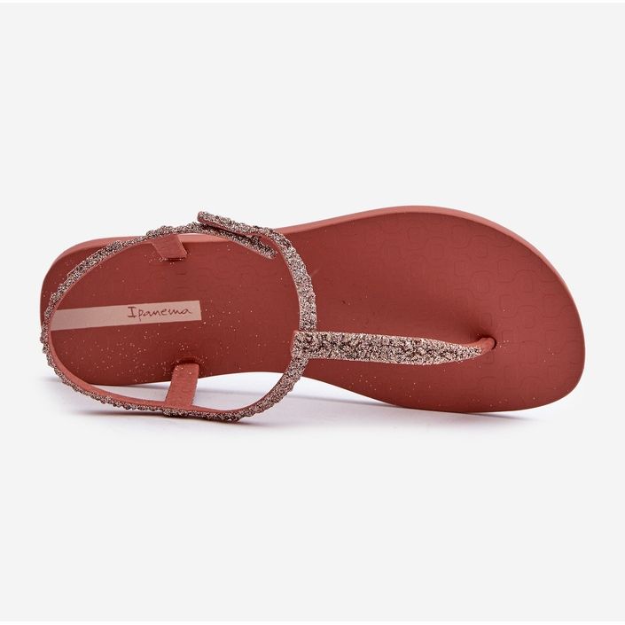 Flip-Flop-Sandalen für Damen mit Glitzer 26914 Ipanema Class Brilha Fem Coral rosa 1