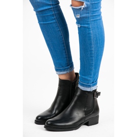 Vices New Collection Schwarze niedrige Stiefel 1