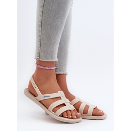 Flache Damensandalen 83516 Ipanema Style Sandal Fem Beige 1