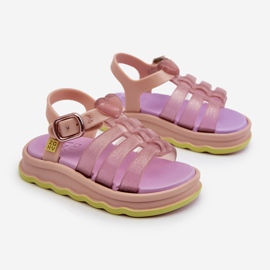 Duftende Kinder-Klettsandalen ZAXY NN385020 Lila 1