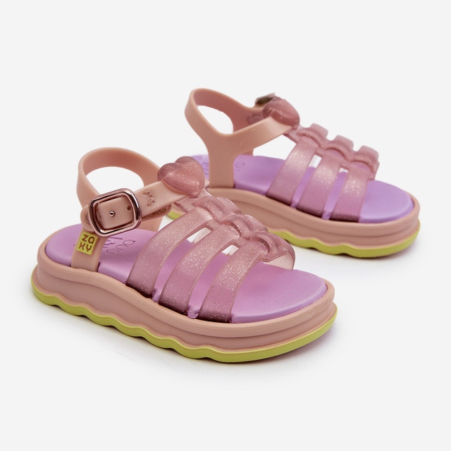 Duftende Kinder-Klettsandalen ZAXY NN385020 Lila 1