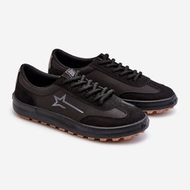 Niedrige Herren-Sportschuhe Big Star NN174118 Schwarz 1