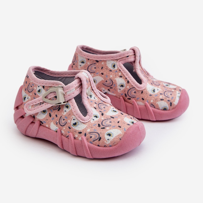 Bequeme Kinderhausschuhe BEFADO 110N491 Rosa 1