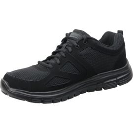 Skechers Burns 52635-BBK Schuhe schwarz 1
