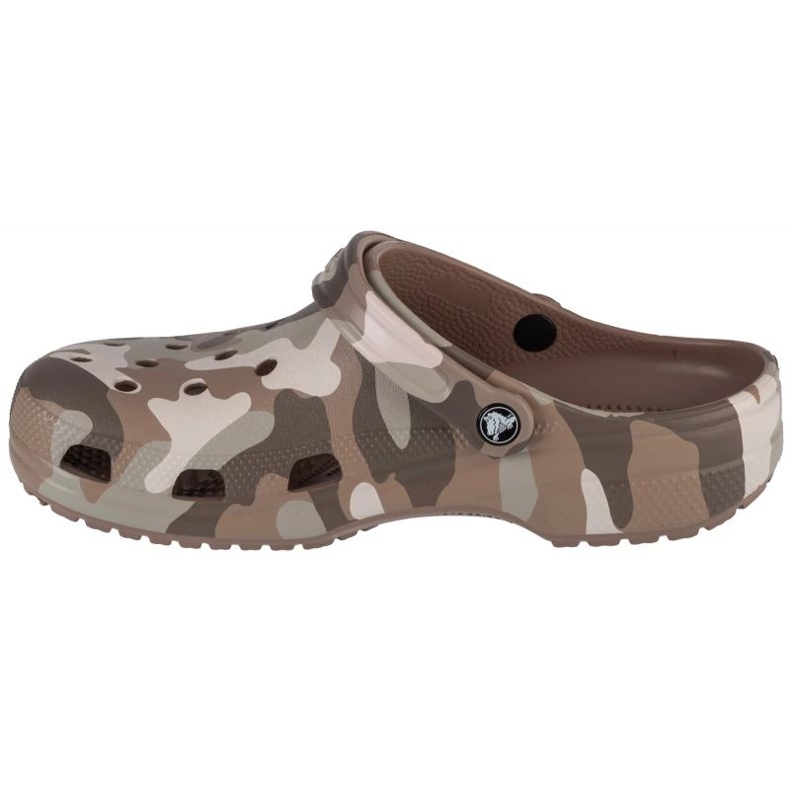 Crocs Classic Printed Camo Clog M 206454-2ZJ Flip-Flops braun 1