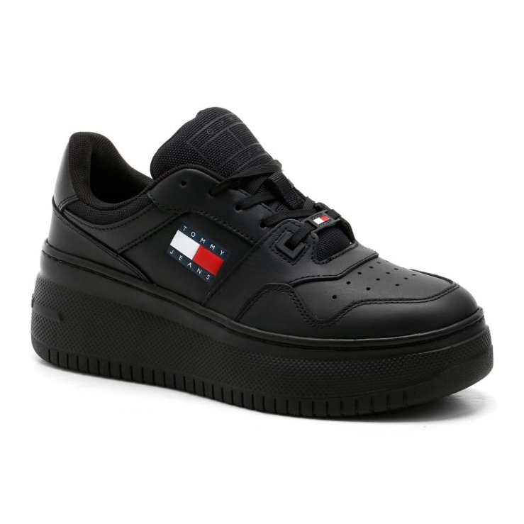 Tommy Hilfiger Retro Basket Ess Schuhe EN0EN02505BDS schwarz 1