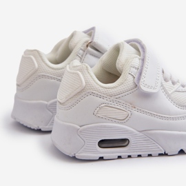 Weiße Krissandra-Sneaker mit Klettverschluss für Kinder 2