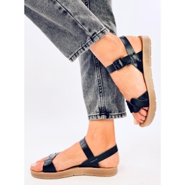 Olivo Schwarze Damensandalen 1