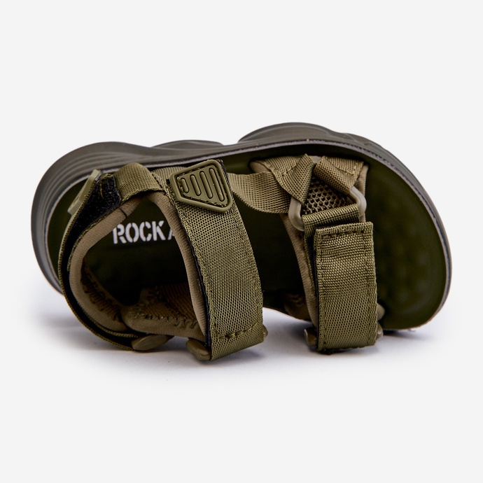 Kindersandalen mit Klettverschluss, grün Orretta 2