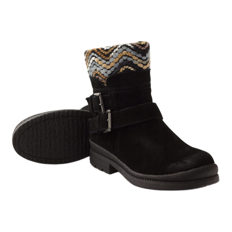 Lederisolierte Arbeiter Filippo 392 schwarz 3