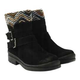 Lederisolierte Arbeiter Filippo 392 schwarz 4