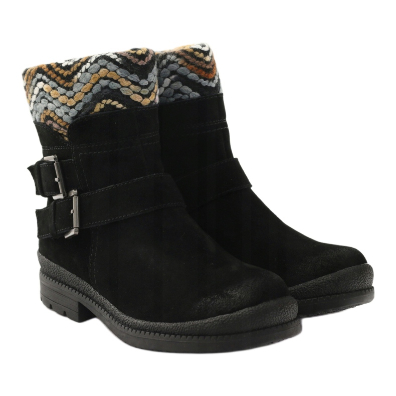 Lederisolierte Arbeiter Filippo 392 schwarz 4