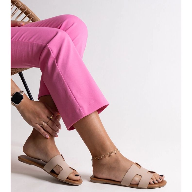 Beige klassische Juma-Flip-Flops 1