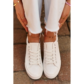 Klassische Damen-Sneaker Big Star NN274285 Weiß 12