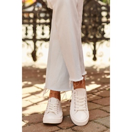 Klassische Damen-Sneaker Big Star NN274285 Weiß 7