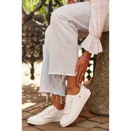 Klassische Damen-Sneaker Big Star NN274285 Weiß 9