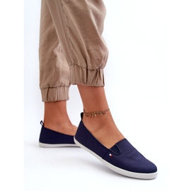 News Sneakers Slip-on Damen Marine Blue 24TX02-7655 Sneaker blau 3